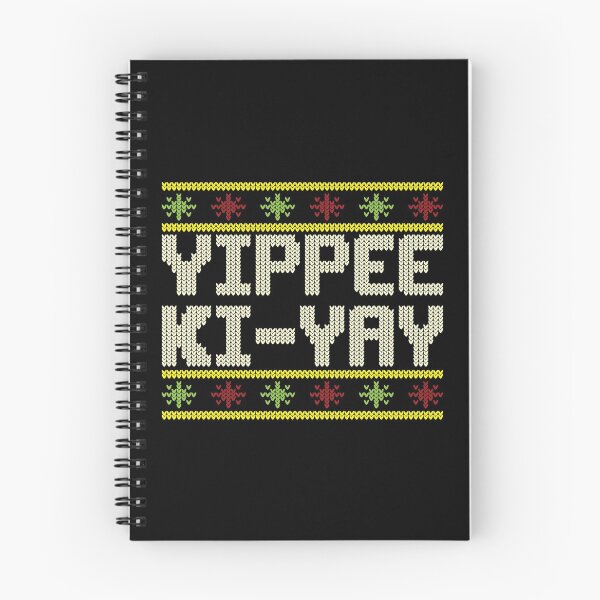Item preview, Funny Yippee Ki-Yay Christmas Cross Stitch designed and sold by roboticaldad.