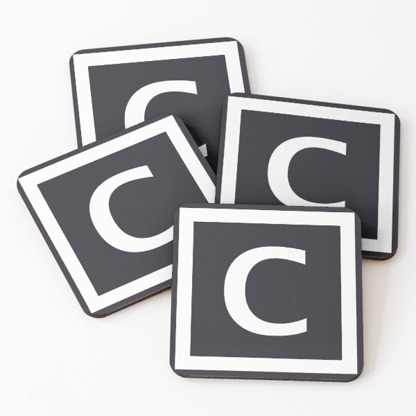 Item preview, Letter Tile C designed and sold by CyberCult Store.