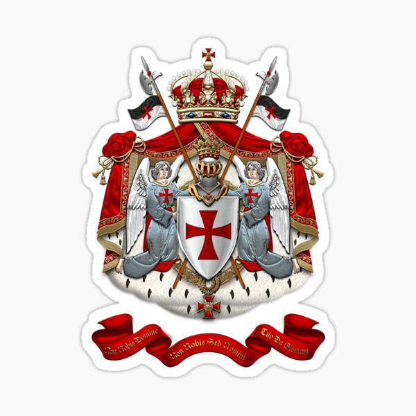 Arms of the Knights Templar Grand Masters : r/heraldry