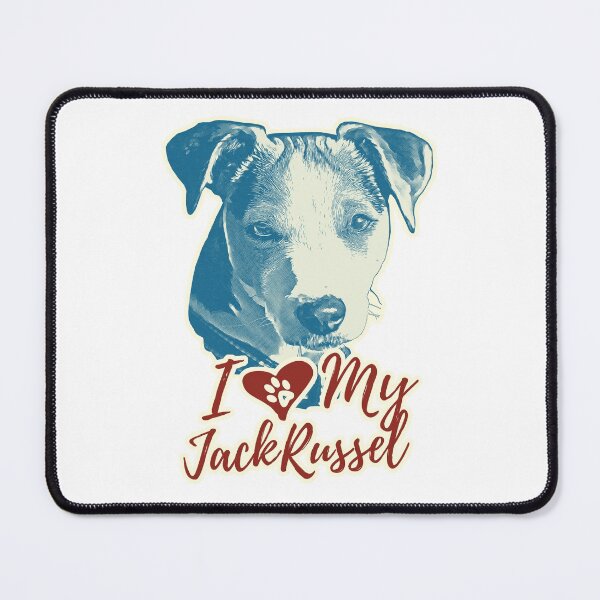 Item preview, I Love my Jack Russel designed and sold by csoDesign.