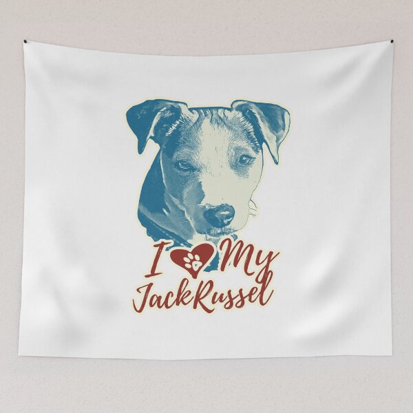Item preview, I Love my Jack Russel designed and sold by csoDesign.