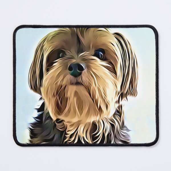 Item preview, Cute Yorkie Yorkshire Terrier Puppy Dog Digital Painting designed and sold by adriana-holmes.