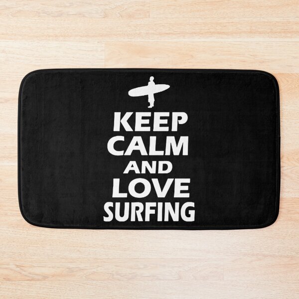 Item preview, Keep Calm and Surfboard Evolution Surfing Love Wave Riding Gift Premium Apparel Funny Holiday Xmas designed and sold by DesignByHeartUK.