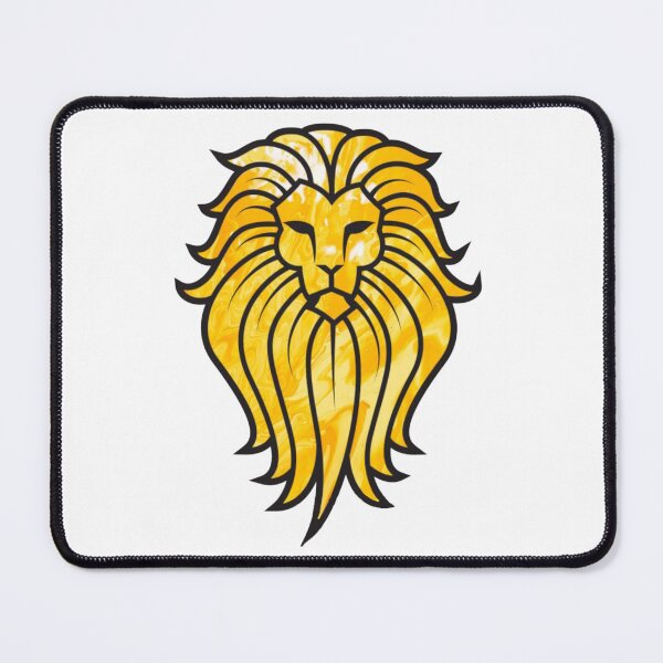Item preview, Marbled Yellow Lion designed and sold by BuzzySpaceBee.