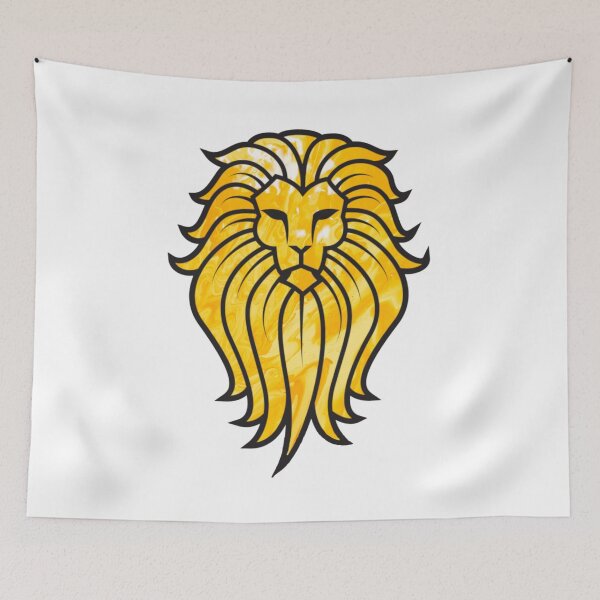 Item preview, Marbled Yellow Lion designed and sold by BuzzySpaceBee.