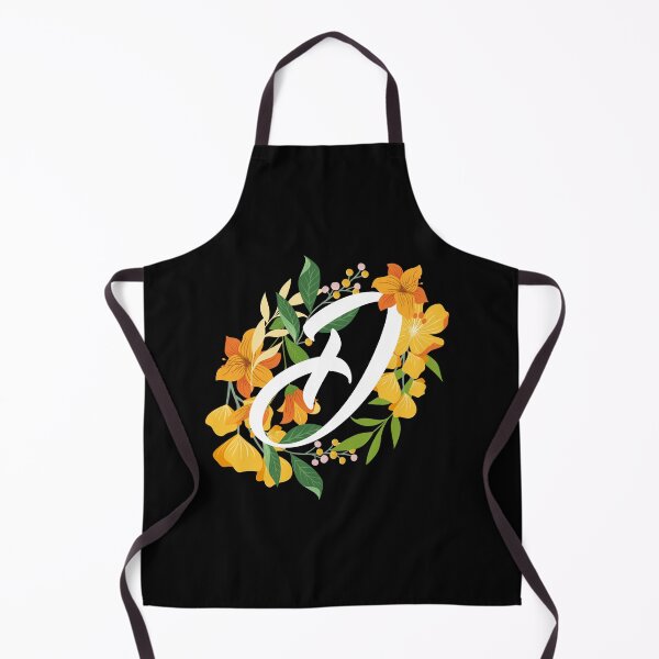 Item preview, Letter D Capital Alphabet Flowers Monogram Initial Garden designed and sold by skulltshirt.