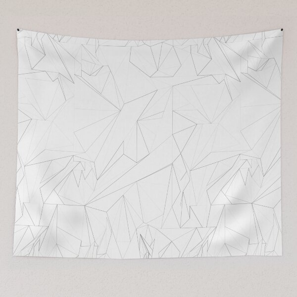 Item preview, Net of multicolored triangles WB designed and sold by pASob-dESIGN.