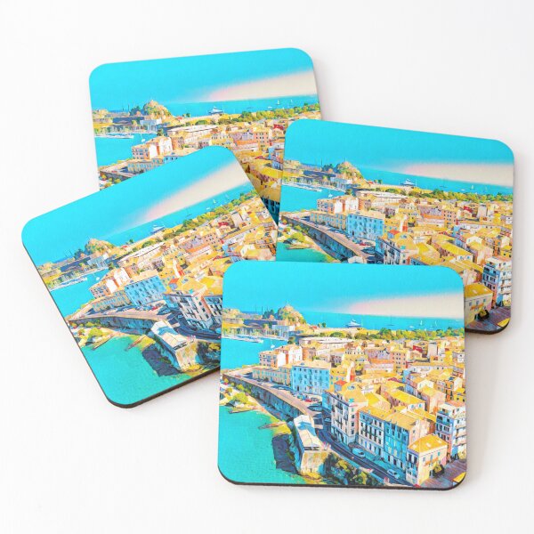 Item preview, Corfu Skyline designed and sold by Sofia-Draws.