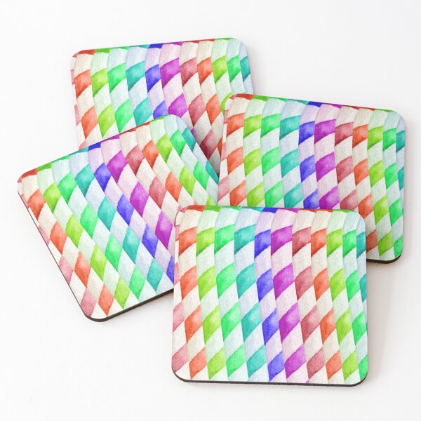 Item preview, Rainbow Candy Cane Striped Pattern designed and sold by Wheeler-Styl3.
