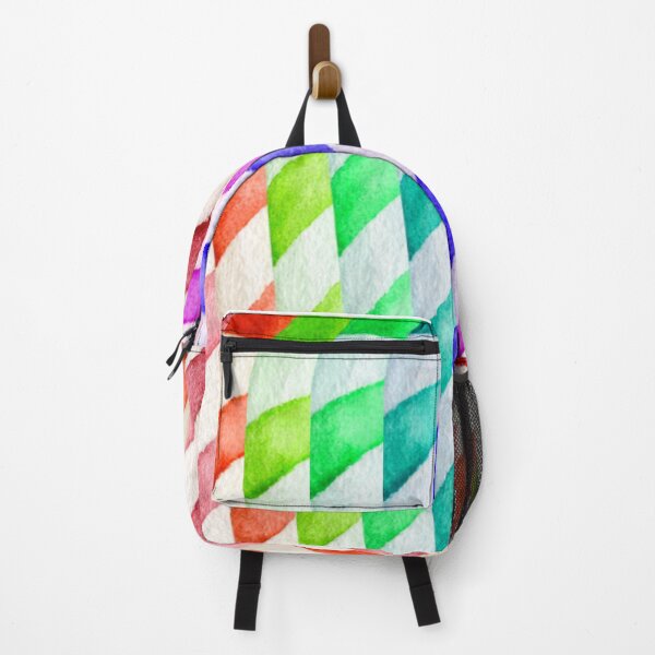 Item preview, Rainbow Candy Cane Striped Pattern designed and sold by Wheeler-Styl3.