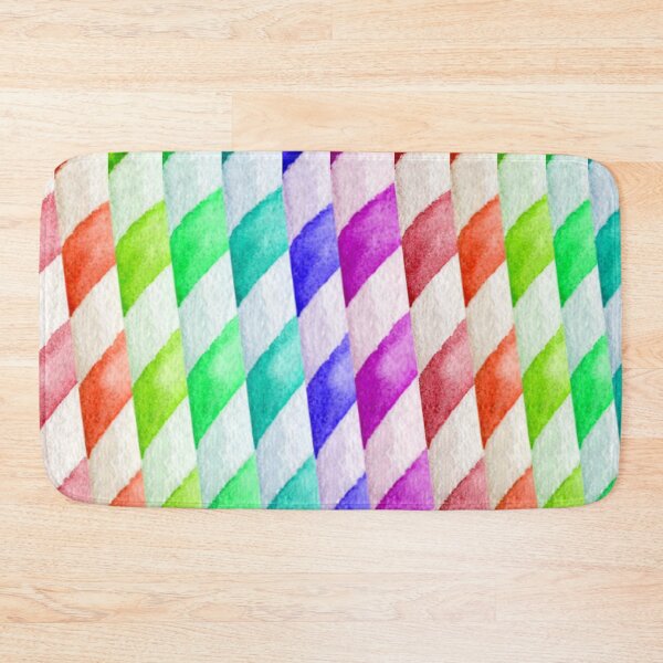 Item preview, Rainbow Candy Cane Striped Pattern designed and sold by Wheeler-Styl3.