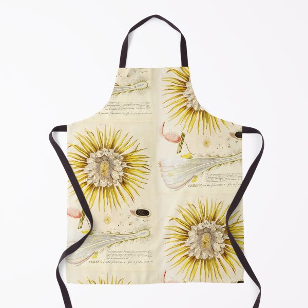 Item preview, Night blooming Cereus flower dissectation - botanical illustration designed and sold by chimakingthings.
