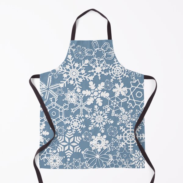 Item preview, White Snowflakes Snow Storm Icy Pattern designed and sold by TrulyEpoque.