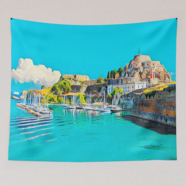 Item preview, Summer in Corfu designed and sold by Sofia-Draws.