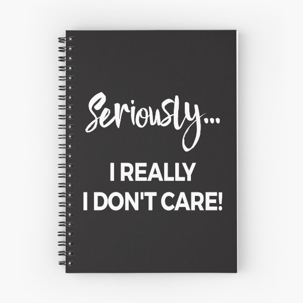 Item preview, seriously I really I Don't Care designed and sold by Bendthetrend.