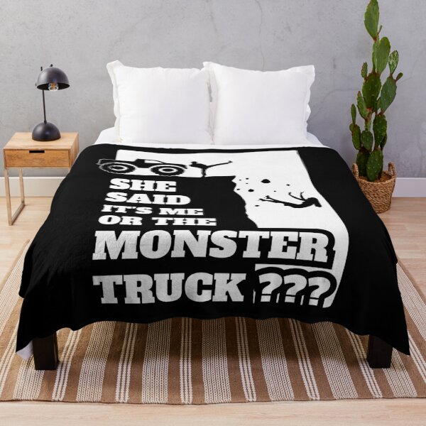 Item preview, She Said Its Me Or Monster Truck? Funny gift design! designed and sold by theodoros20.