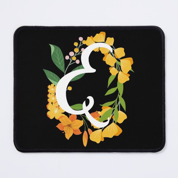 Item preview, Letter E Capital Alphabet Flowers Monogram Initial Garden designed and sold by skulltshirt.