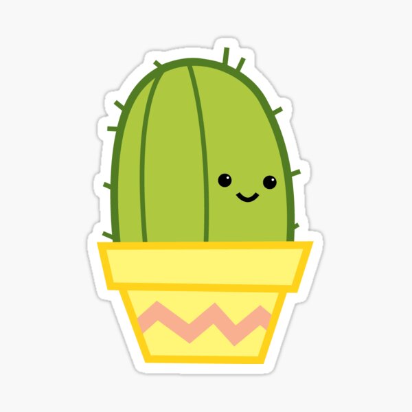 Cute Cactus Sticker