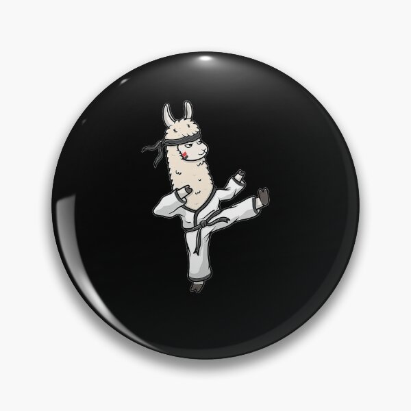 Item preview, Llama Karate Teacher  Taekwondo Sensei Lover Gift Idea  designed and sold by JotarO1xkio.