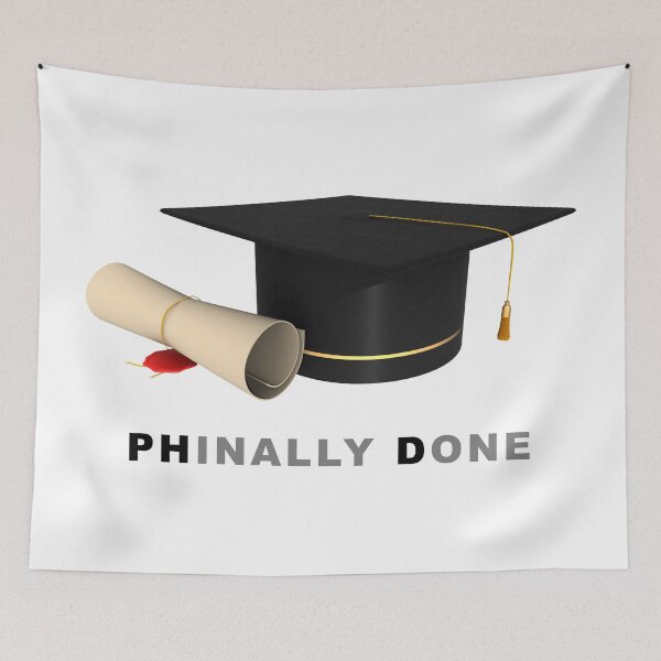 Item preview, PhD Finally done (Phinally Done) doctorate designed and sold by Lady-Frost.