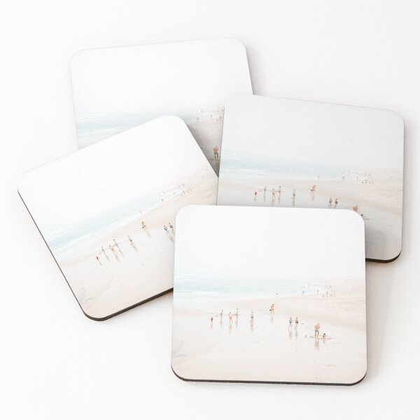 Item preview, Beach Print, Coastal, Beach People, Sea, Ocean, Travel photography - At the beach series five designed and sold by Ingrid Beddoes Photography.