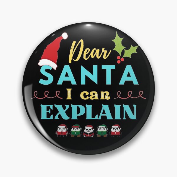 Item preview, Santa I Can Explain designed and sold by Joy Poddar.