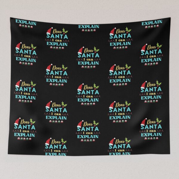 Item preview, Santa I Can Explain designed and sold by Joy Poddar.