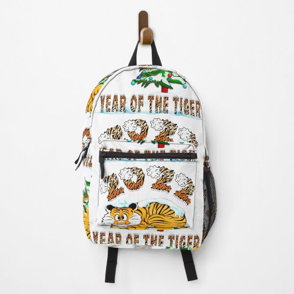 Item preview, Meme cartoon Fat Tiger on Christmas tree / 2022 Year of the tiger designed and sold by saf-saf.