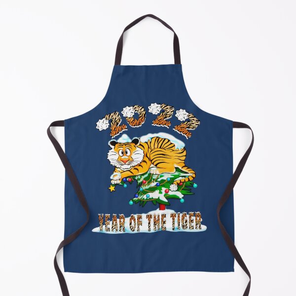 Item preview, Meme cartoon Fat Tiger on Christmas tree / 2022 Year of the tiger designed and sold by saf-saf.
