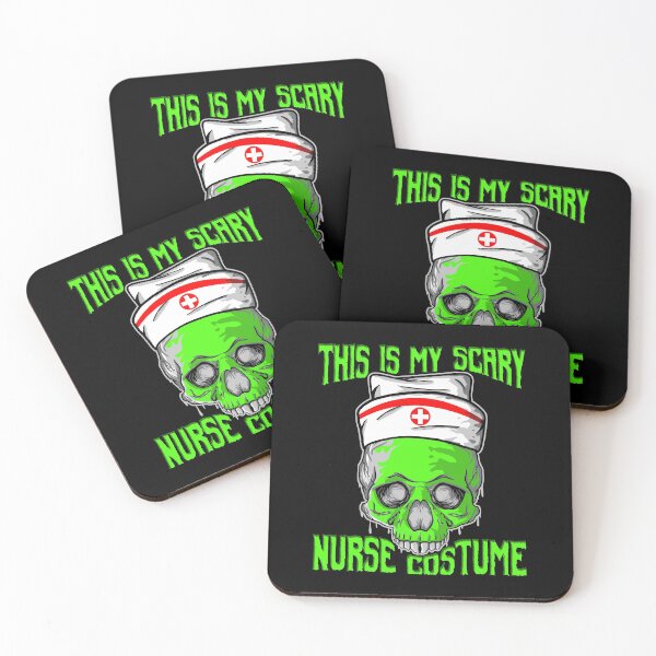 Item preview, This Is My Scary Nurse Costume Skeleton Skull Halloween graphic designed and sold by theodoros20.