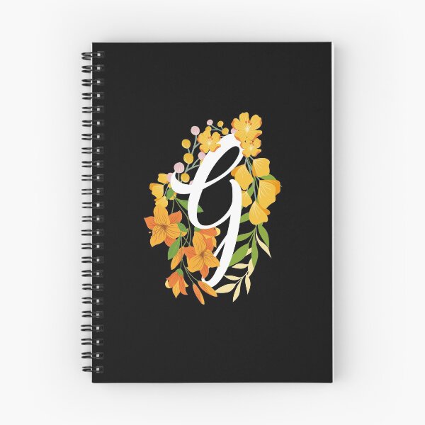 Item preview, Letter G Capital Alphabet Flowers Monogram Initial Garden designed and sold by skulltshirt.