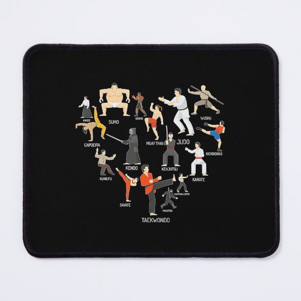 Item preview, Martial Art heart love Training Karate Tae Kwon Do Kick box  designed and sold by JotarO1xkio.