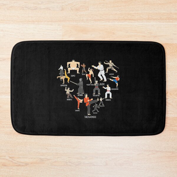Item preview, Martial Art heart love Training Karate Tae Kwon Do Kick box  designed and sold by JotarO1xkio.