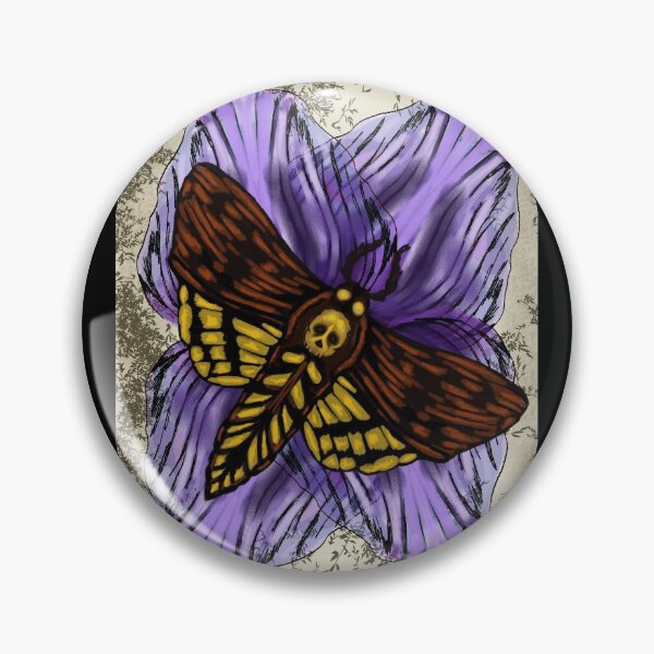Item preview, Polilla de la cabeza de la muerte: estuches para tabletas designed and sold by IzulLuz.