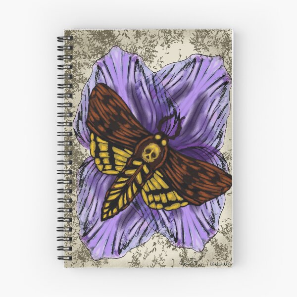 Item preview, Death's head moth: Tablet cases designed and sold by IzulLuz.
