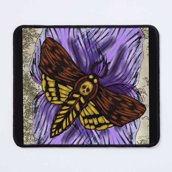Item preview, Death's head moth: Tablet cases designed and sold by IzulLuz.