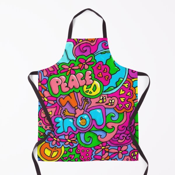 Item preview, Peace And Love Illustration designed and sold by TheSkullArmy.