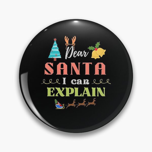 Item preview, Santa I Can Explain designed and sold by Joy Poddar.