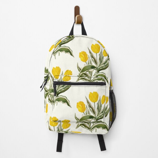 Item preview, Variegated yellow Tulips - botanical illustration designed and sold by chimakingthings.