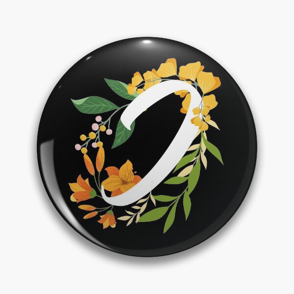 Item preview, Letter I Capital Alphabet Flowers Monogram Initial Garden designed and sold by skulltshirt.