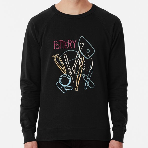 Pottery Tools T Shirt Lightweight Sweatshirt