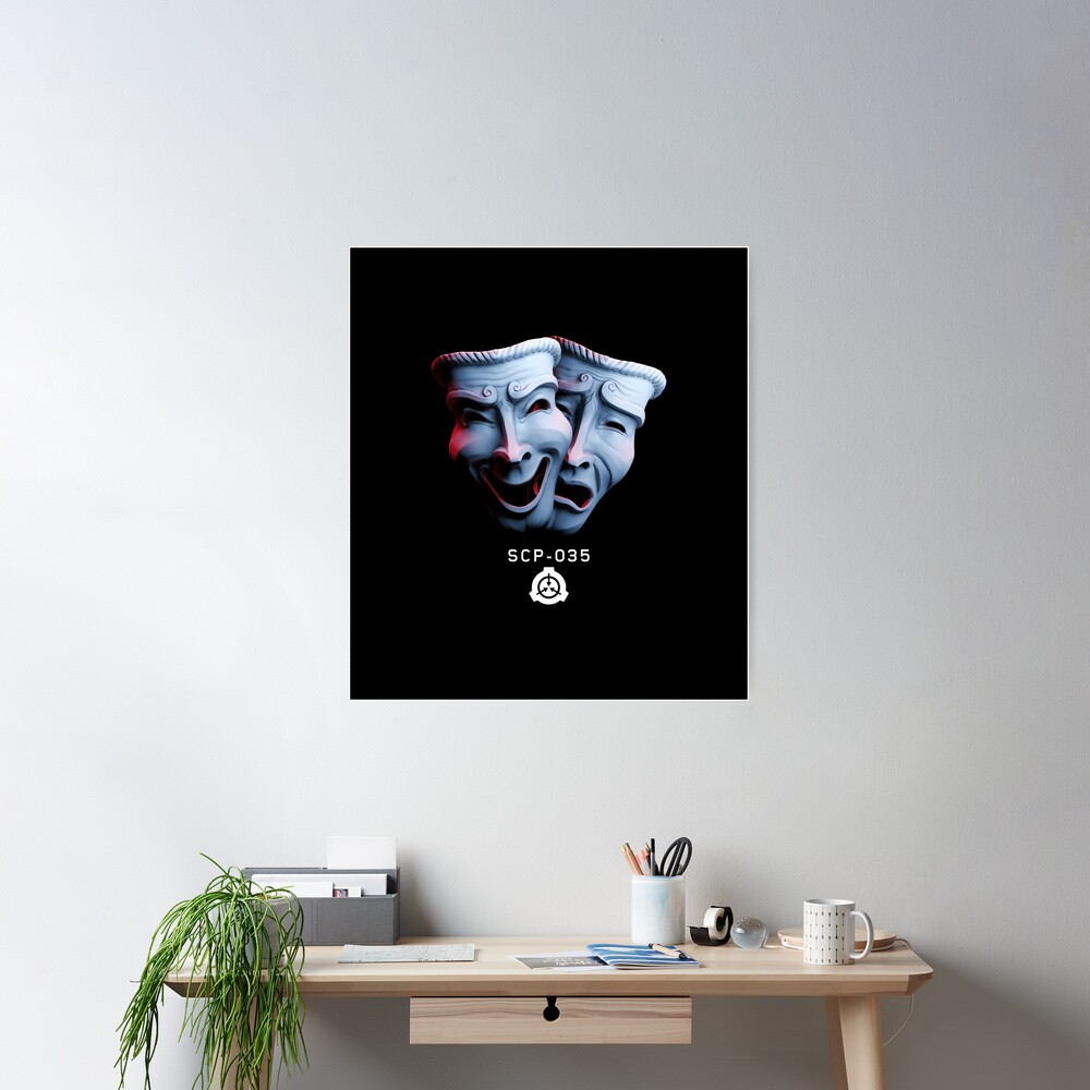 SCP-035 Possessive Mask  Poster for Sale by ClaraCasperson5