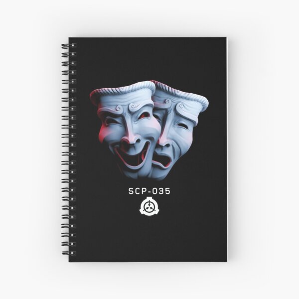 Scp 035 Spiral Notebooks for Sale