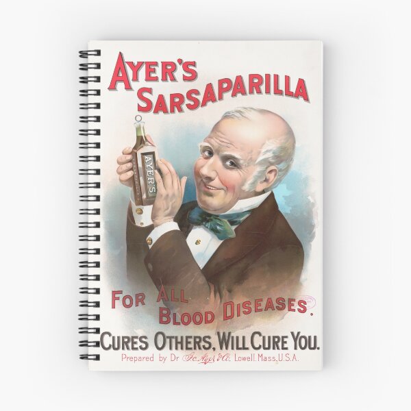 Artikelvorschau, Ayers Sarsaparilla wird Sie heilen 1843 entworfen und verkauft von DesignbyOros.