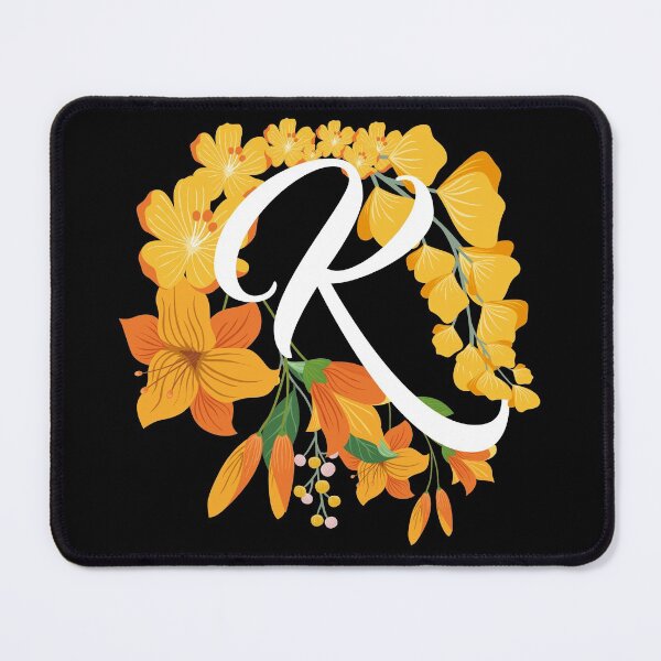 Item preview, Letter k Capital Alphabet Flowers Monogram Initial Garden designed and sold by skulltshirt.