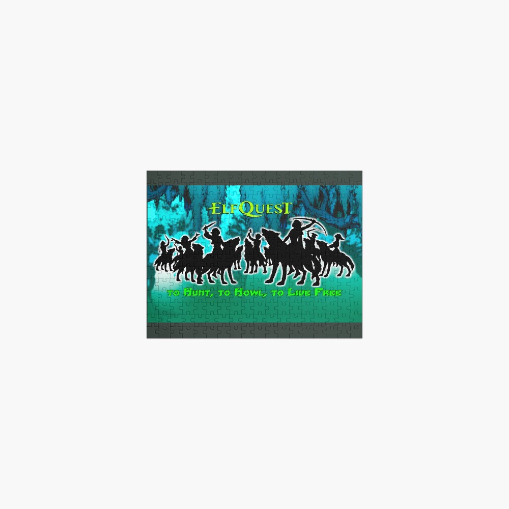 ElfQuest: To Hunt, To Howl, To Live Free! Jigsaw Puzzle