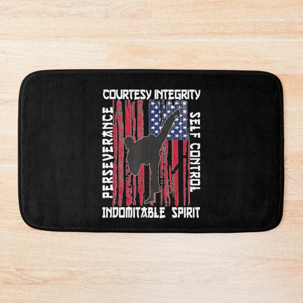 Item preview, Martial Artist 5 Tenets US Patriotic American Flag TaeKwonDo  designed and sold by JotarO1xkio.