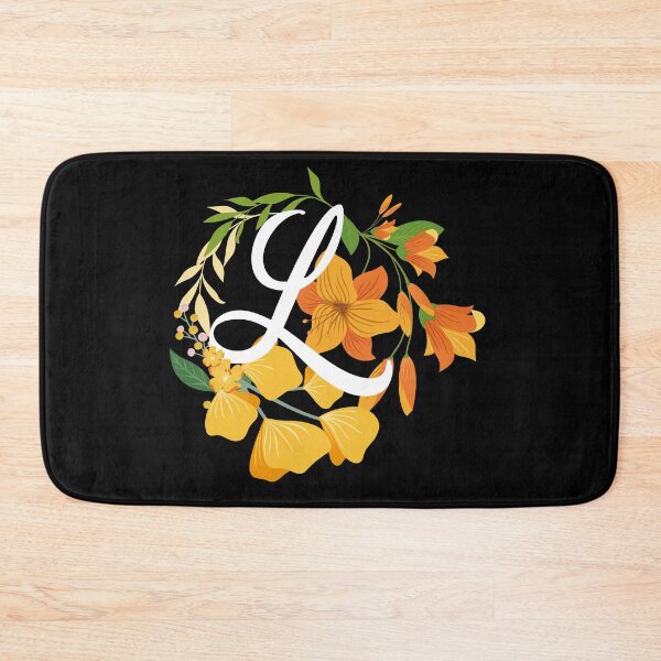 Item preview, Letter L Capital Alphabet Flowers Monogram Initial Garden designed and sold by skulltshirt.