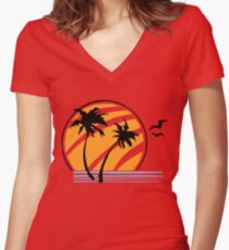 The Last of US Ellie Shirt Women's Fitted V-Neck T-Shirt