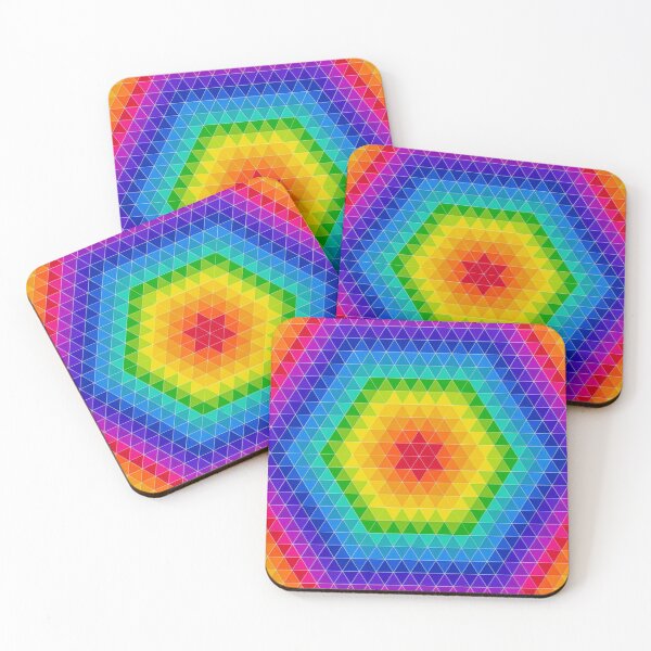 Item preview, Colorful Triangle Pattern designed and sold by TheSkullArmy.
